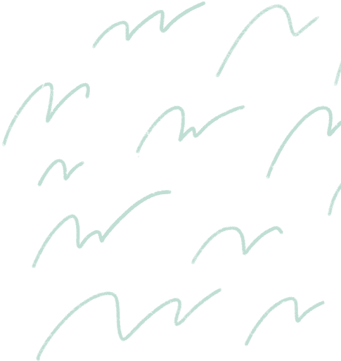 a decorative squiggly line